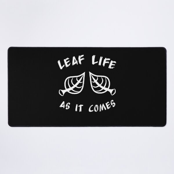 Item preview, Leaf life as it comes, life quote designed and sold by EnzoVectorism.