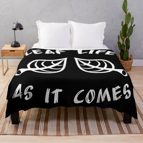 Item preview, Leaf life as it comes, life quote designed and sold by EnzoVectorism.