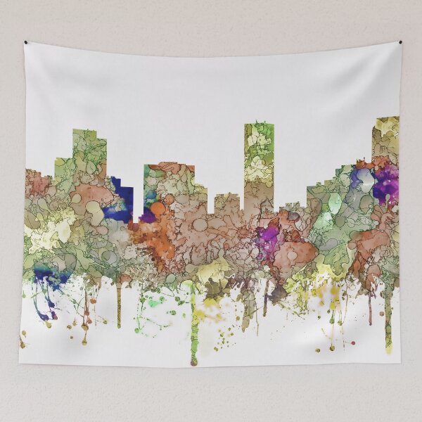 Item preview, Denver, Colorado Skyline - Faded Glory designed and sold by Marlene Watson-Hall.