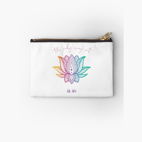 Item preview, Colorful Lotus Flower, The Only Way Out is in Bucket Hat designed and sold by MagicWolfStar.