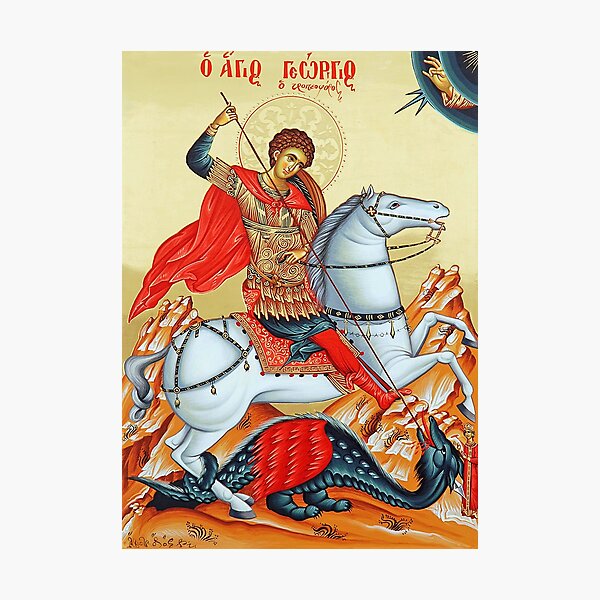 Item preview, Saint George Painting designed and sold by muniralawi.