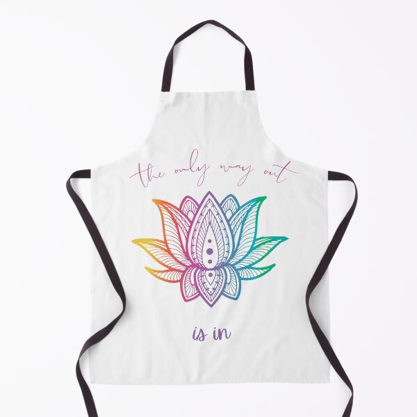 Item preview, Colorful Lotus Flower, The Only Way Out is in Bucket Hat designed and sold by MagicWolfStar.