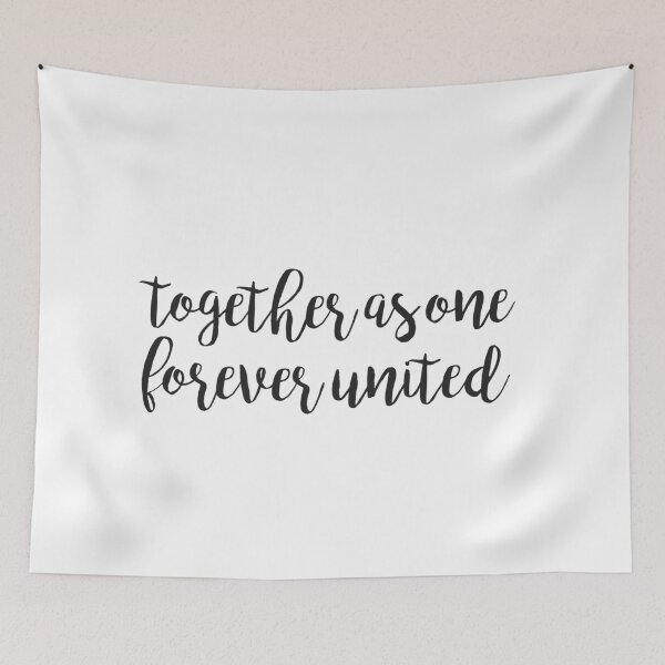 Item preview, together as one, forever united. designed and sold by MadEDesigns.