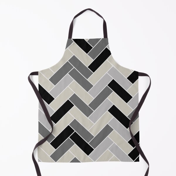 Artikelvorschau, Gray Tan Black Gray Herringbone Pattern Pairs Valspar 2023 COTY Villa Grey 6005-1B entworfen und verkauft von ColorOfTheYears.