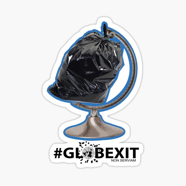 #GLOBETRASH Sticker