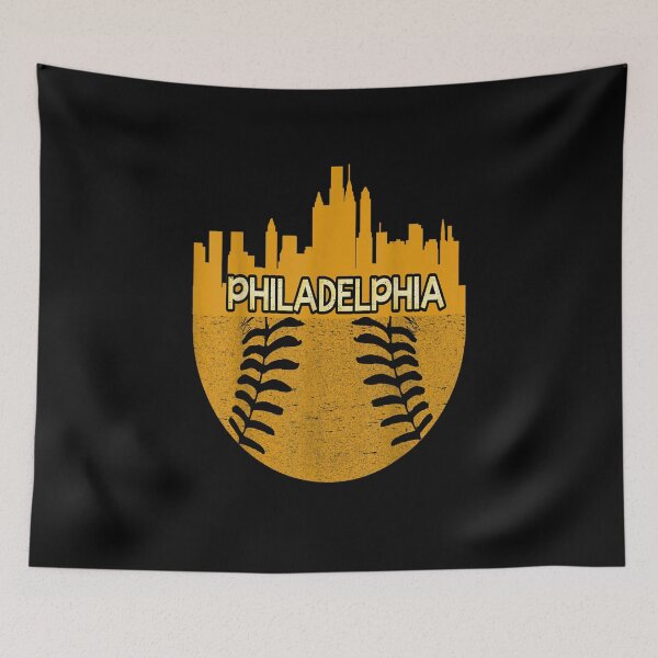Item preview, Vintage Philadelphia Baseball Skyline Retro Philly Cityscap designed and sold by beunique5.