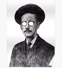James Joyce - Irish Author Poster