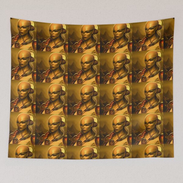 Item preview, Cyborg female | Fantasy Portrait of a cyborg woman designed and sold by LenaKiagia.
