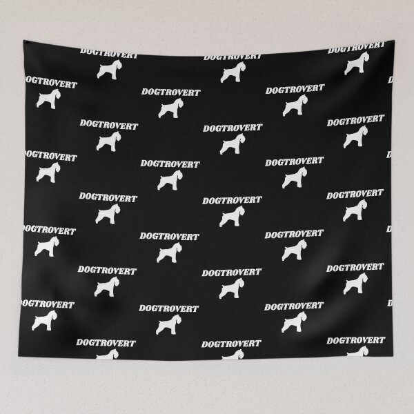 Item preview, Funny Dogtrovert Schnauzer Introvert Lab Dog Gift  designed and sold by Guarddogdrive.