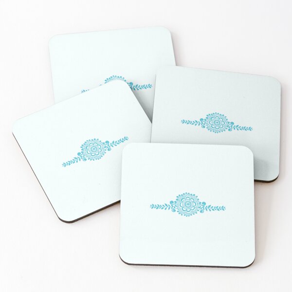 Item preview, Sky Blue Henna Tattoo - Sky Blue Mehendi Motifs designed and sold by HennaArtista.