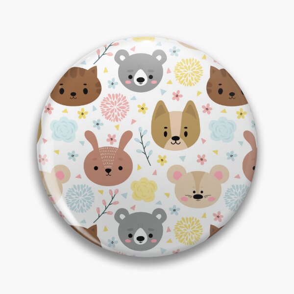Item preview, Animals heads pattern designed and sold by Tiny-Love ⭐⭐⭐⭐⭐.