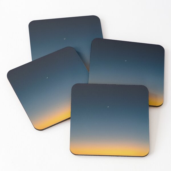 Item preview, Moon Waning Crescent in Blue Sky. Ensenada designed and sold by PureCanvas.