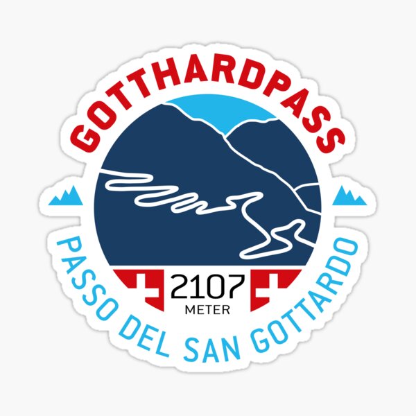 Item preview, Gotthard Pass | Passo del San Gottardo | v2 designed and sold by Moppedhotel.