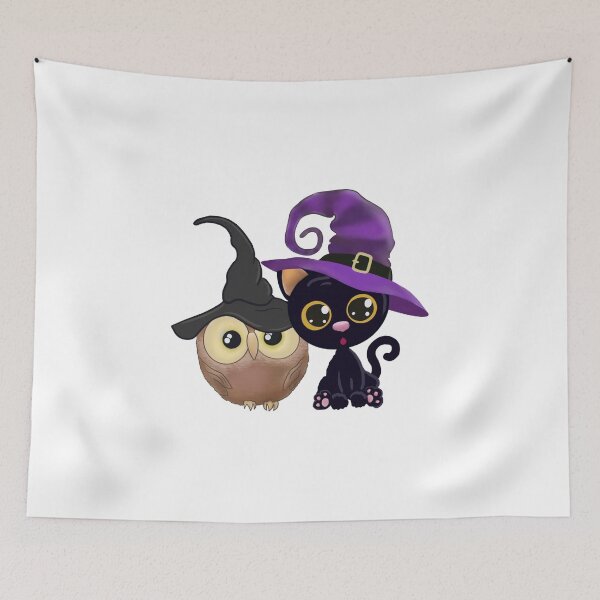 Item preview, A Cat And An Owl  designed and sold by OneDayCollected.