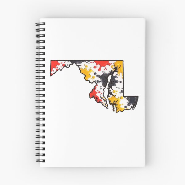 Item preview, Maryland Paint Splatter designed and sold by Katie Younkins.