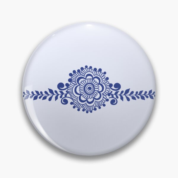 Item preview, Blue Henna Tattoo - Blue Mehendi Motifs designed and sold by HennaArtista.