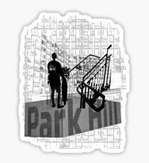 TowerBlockMetal Urban Sticker