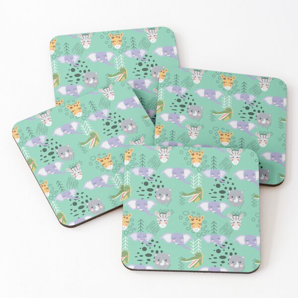 Item preview, Safari animals pattern designed and sold by Tiny-Love ⭐⭐⭐⭐⭐.