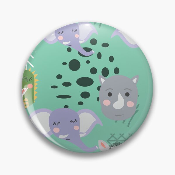 Item preview, Safari animals pattern designed and sold by Tiny-Love ⭐⭐⭐⭐⭐.