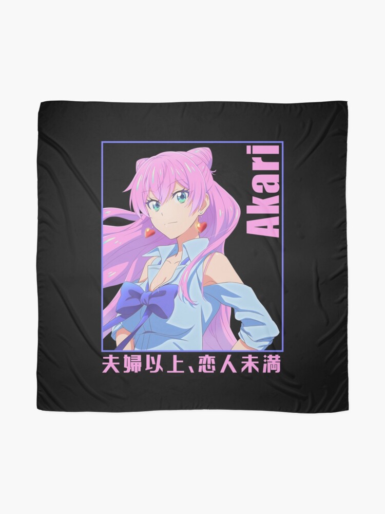 Akari Watanabe - Fuufu Ijou, Koibito Miman Scarf for Sale by ice