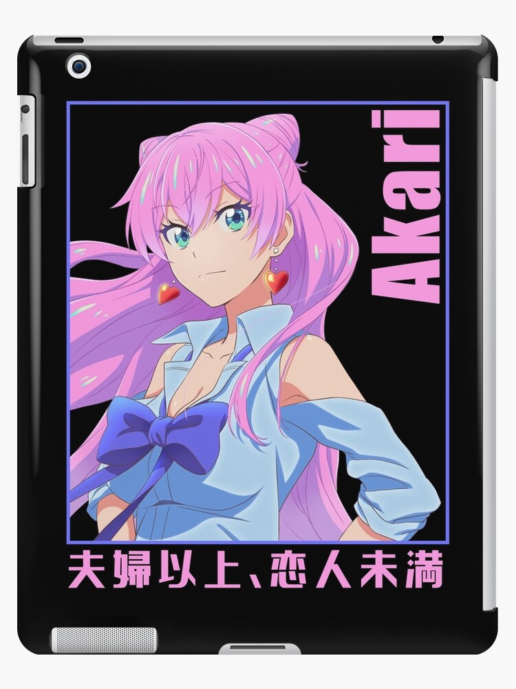 Akari Watanabe - Fuufu Ijou, Koibito Miman iPad Case & Skin for Sale by  ice-man7