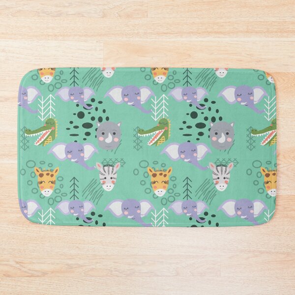 Item preview, Safari animals pattern designed and sold by Tiny-Love ⭐⭐⭐⭐⭐.
