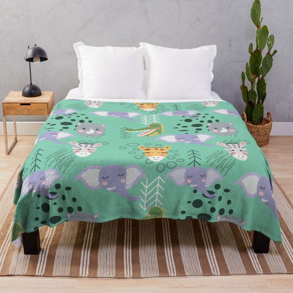 Item preview, Safari animals pattern designed and sold by Tiny-Love ⭐⭐⭐⭐⭐.