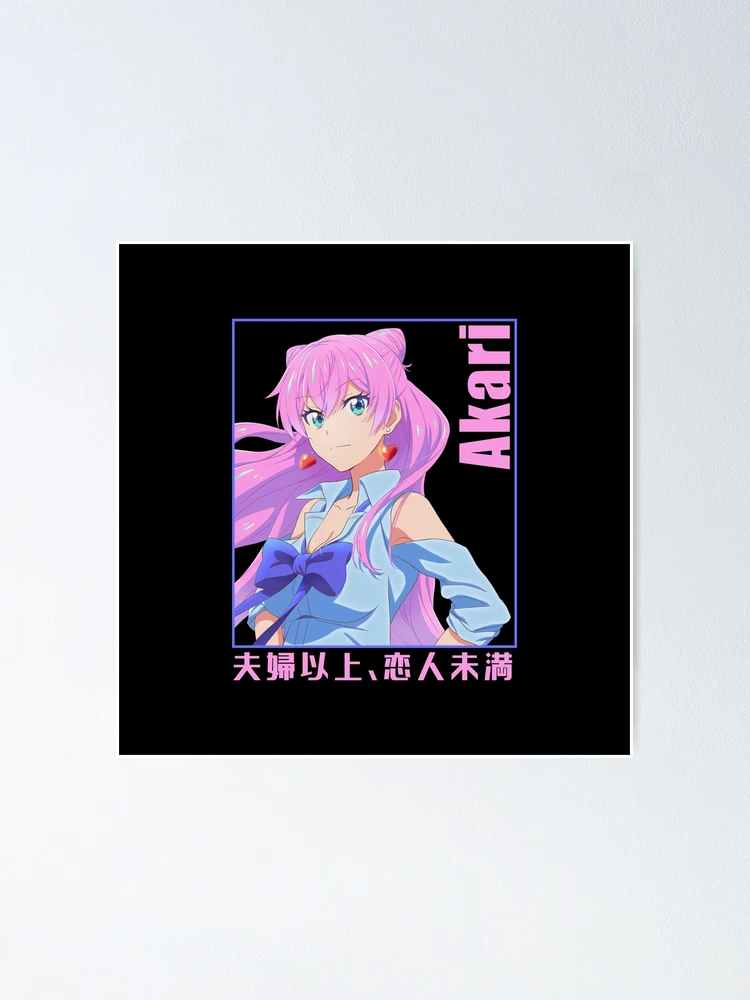 Fuufu Ijou Koibito Miman 3 Poster Tin Metal Sign  