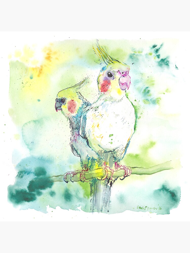 Cockatiel Pairing by LuciPower