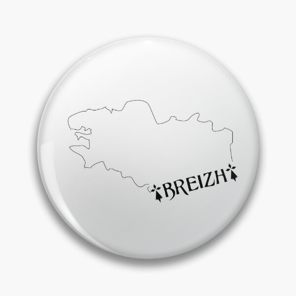 Item preview, Britanny map designed and sold by Euskadaz.