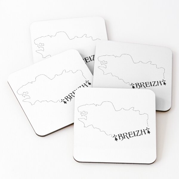 Item preview, Britanny map designed and sold by Euskadaz.