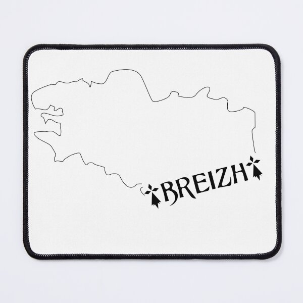 Item preview, Britanny map designed and sold by Euskadaz.
