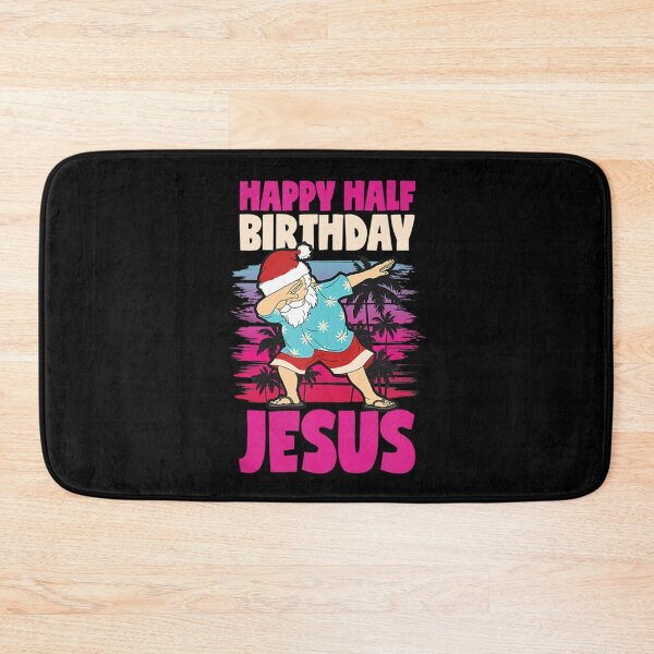 Item preview, Happy Half Birthday Jesus Dabbing Santa Christmas In July   designed and sold by OpticAffair.