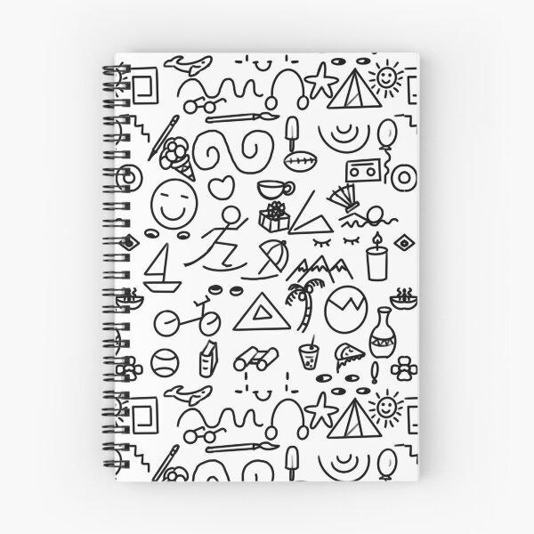 Item preview, Doodle doodles pattern design graffiti designed and sold by Artonmytee.