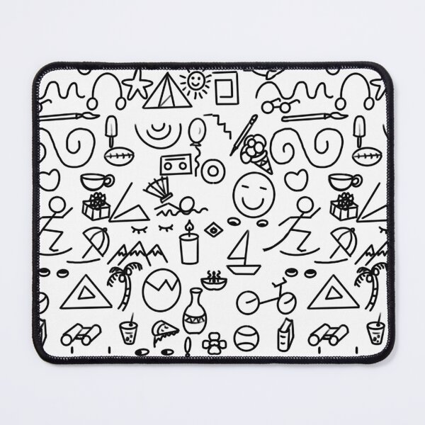 Item preview, Doodle doodles pattern design graffiti designed and sold by Artonmytee.