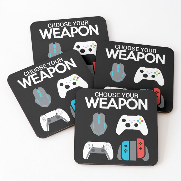 Artikelvorschau, Wählen Sie Ihre Waffe - Gamer-Design entworfen und verkauft von T-TEES Clothing.