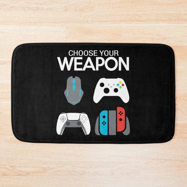 Item preview, Choose Your Weapon - Gamer Design designed and sold by T-TEES Clothing.