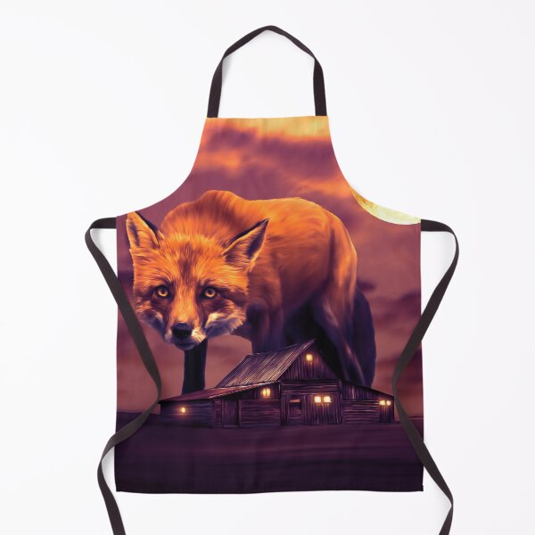 Item preview, Scary Fox | Abstract Wild Life designed and sold by LenaKiagia.