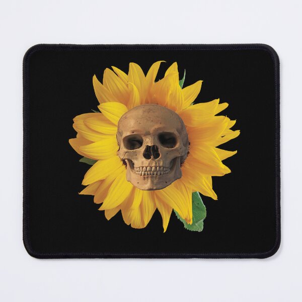 Item preview, Sunflower Skull designed and sold by Green Sky.