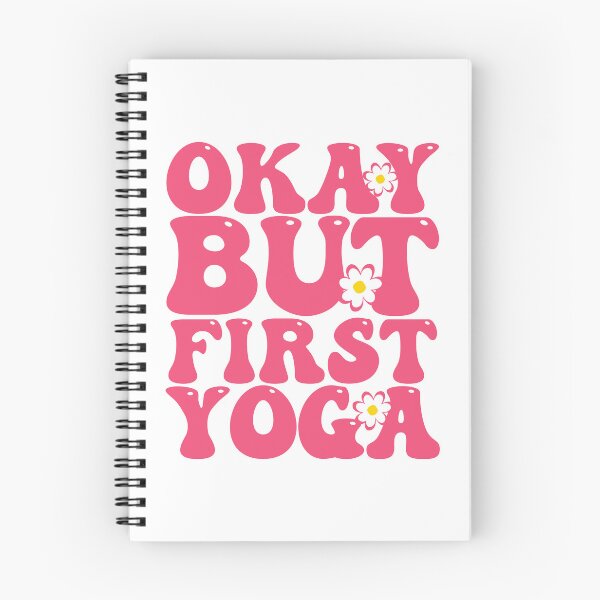 Item preview, Okay But First Yoga designed and sold by THROUGH-LIFE.