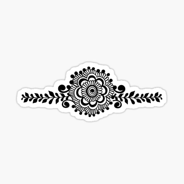 Tattoo DIY Adhesive Stickers Wedding Party Decal Henna Hena Stencil |  Pilates Plus