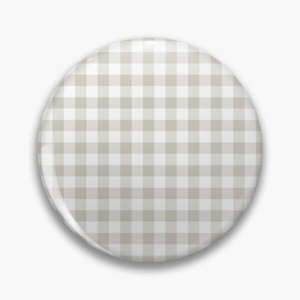 Artikelvorschau, Gray Tan White Buffalo Plaid Checkerboard Pattern Pairs Valspar 2023 COTY Villa Grey 6005-1B entworfen und verkauft von ColorOfTheYears.