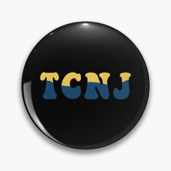 Item preview, TCNJ Blue and Gold Logo WAVY designed and sold by sarascoprox.
