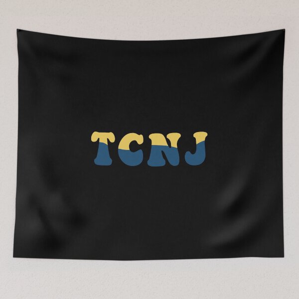 Item preview, TCNJ Blue and Gold Logo WAVY designed and sold by sarascoprox.