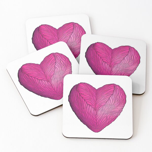 Item preview, Heart - Pink Heart Sketching Artwork  designed and sold by artayki.