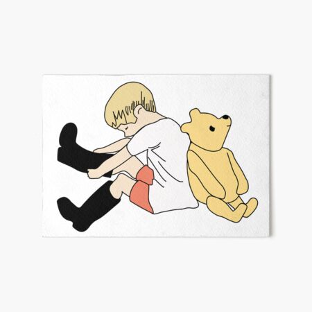 Winnie the Pooh - vacation shirt Art Board Print for Sale by legendmands