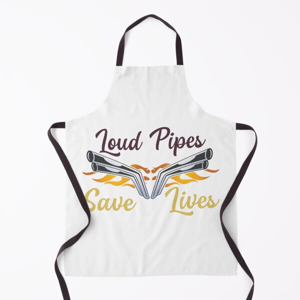 Item preview, Loud Pipes Save Lives - Motorbike quotes designed and sold by BlueBlackSky.