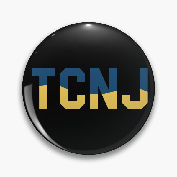 Item preview, TCNJ Blue and Gold Logo Collegiate Wavy designed and sold by sarascoprox.