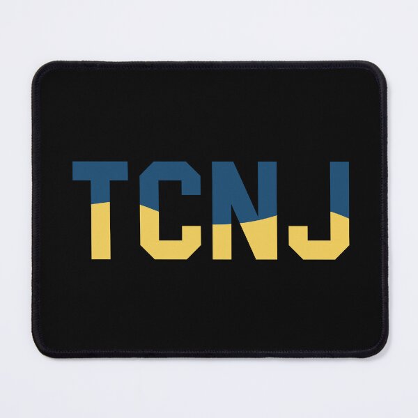 Item preview, TCNJ Blue and Gold Logo Collegiate Wavy designed and sold by sarascoprox.