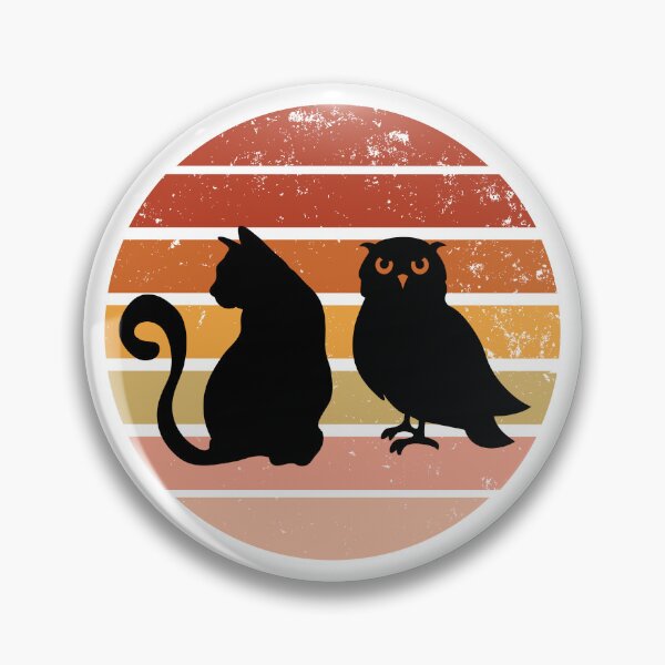Item preview, A Cat And An Owl  designed and sold by OneDayCollected.